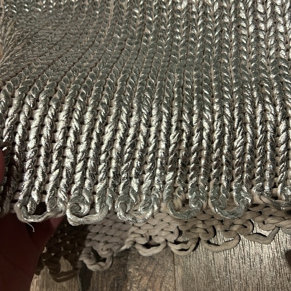 Zara Metallic knit west - Picture 5 of 6